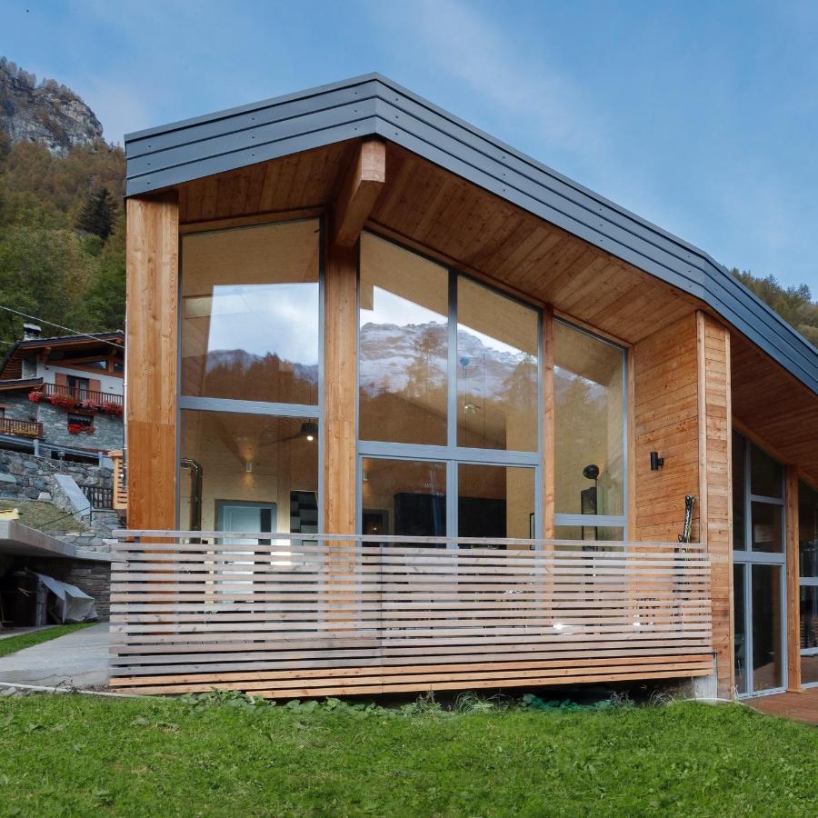 Hellochalet - Chalet Northern Lights - Family Ski Chalet With Garden Walking Distance Lift Valtournenche Dış mekan fotoğraf